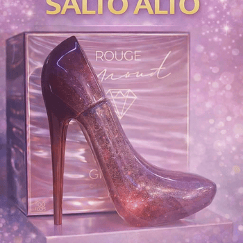 Perfume Feminino em Formato de Sapato – Elegância e Sofisticação em Cada Fragrância