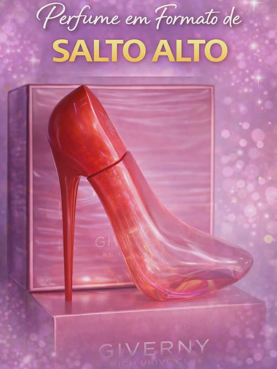 Perfume Feminino em Formato de Sapato – Elegância e Sofisticação em Cada Fragrância 3