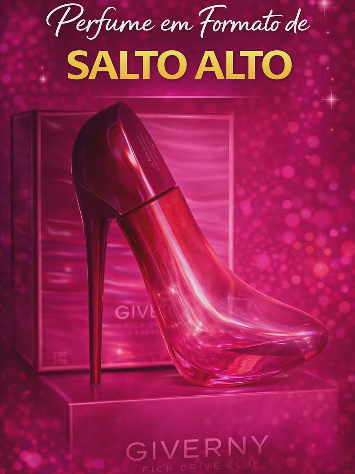 Perfume Feminino em Formato de Sapato – Elegância e Sofisticação em Cada Fragrância 5