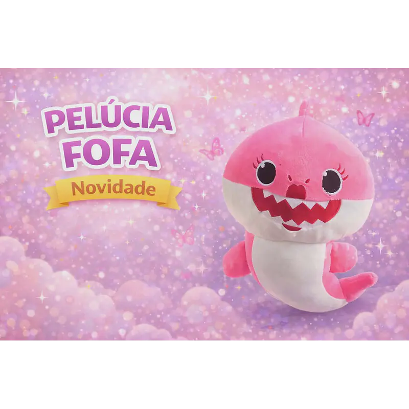  Pelúcia Baby Shark – 40cm