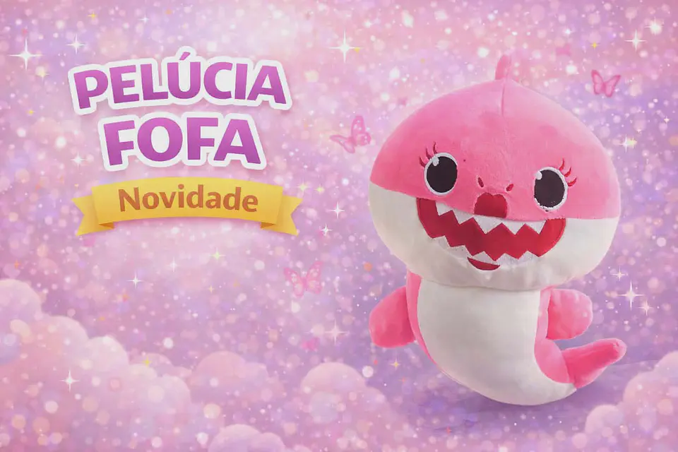  Pelúcia Baby Shark – 40cm 1
