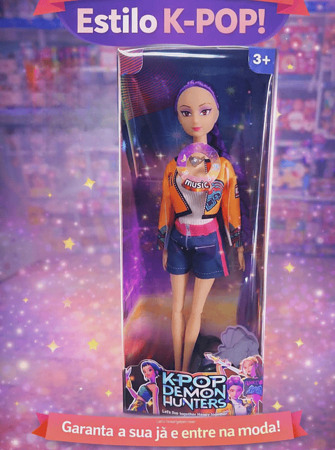 🎤✨ Boneca Estilo K-POP Fashion