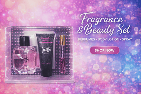 Kit Presente Ilvande Ylella Women – Perfume, Loção Corporal e Roll-On