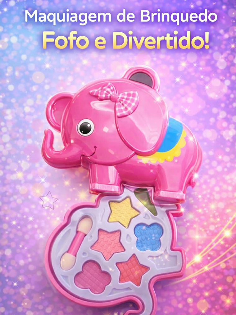 Kit de Maquiagem Infantil – Diversão e Criatividade 💄✨ 2