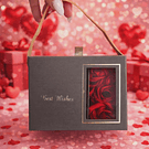 Kit Presente Relógio Masculino com Rosas