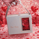 Conjunto Presente Romântico – Pulseira “Her King” com Rosas Decorativas