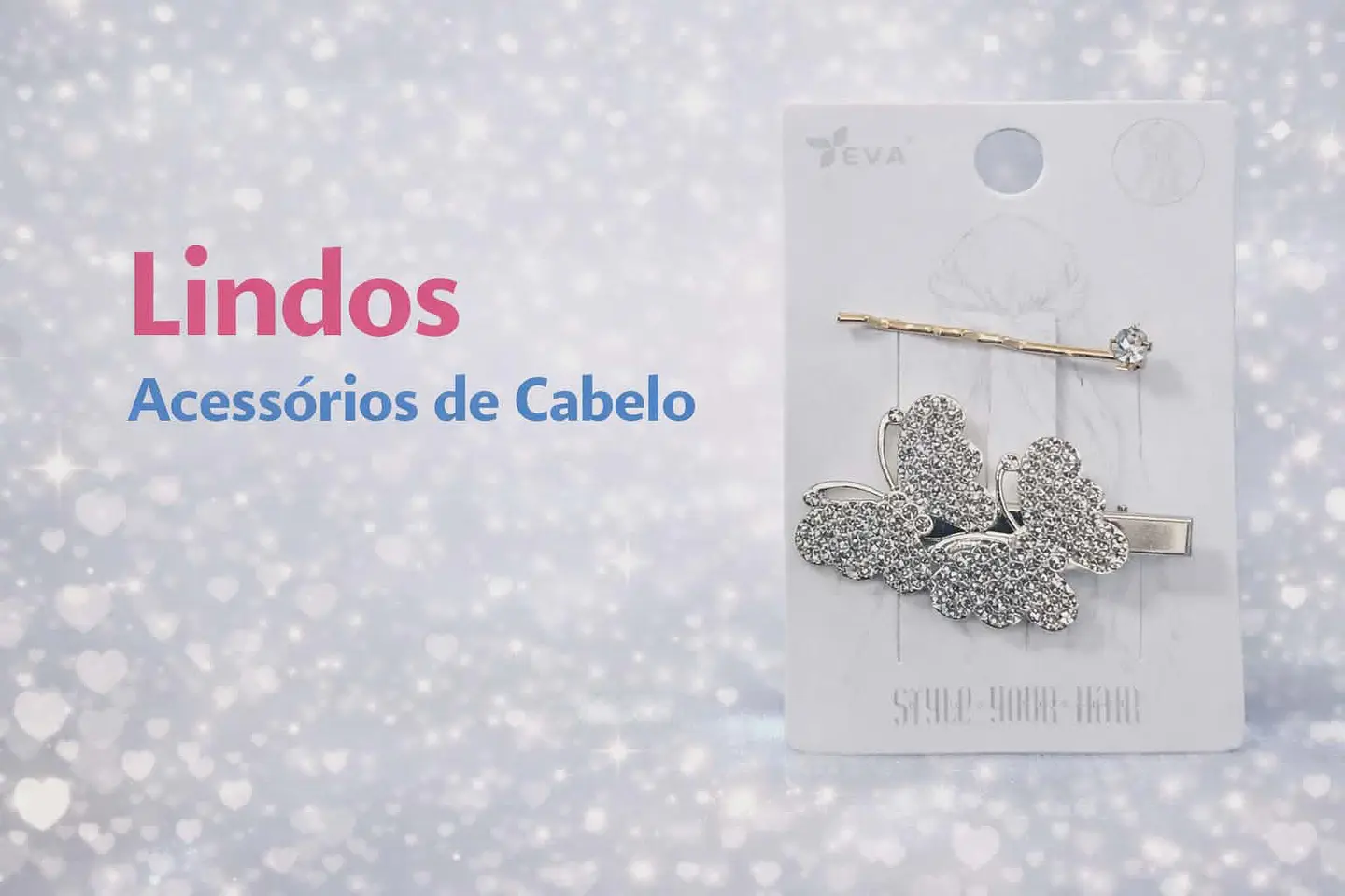 Lindos Acessórios de Cabelo 2 borboletas 1