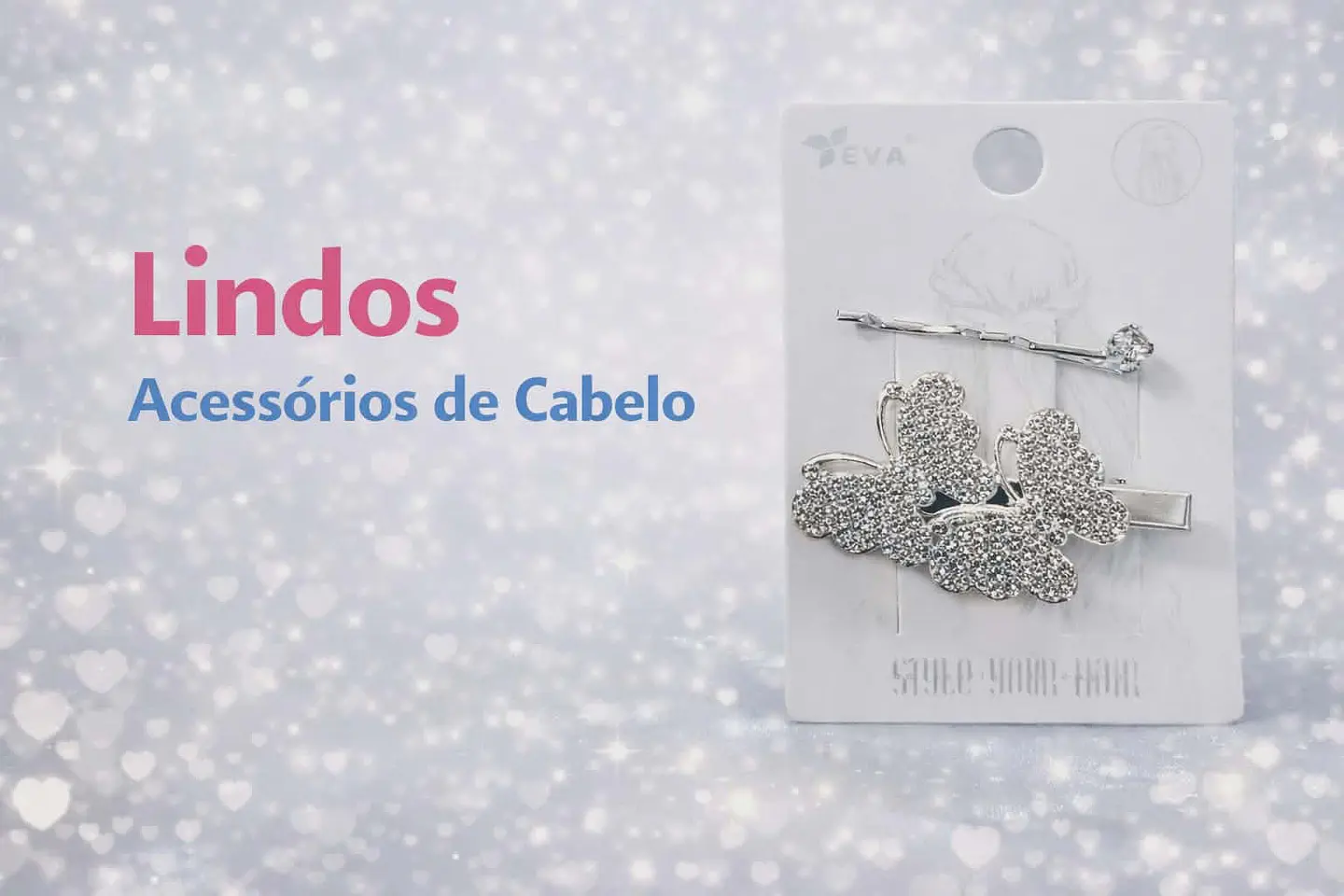 Lindos Acessórios de Cabelo 2 borboletas 2