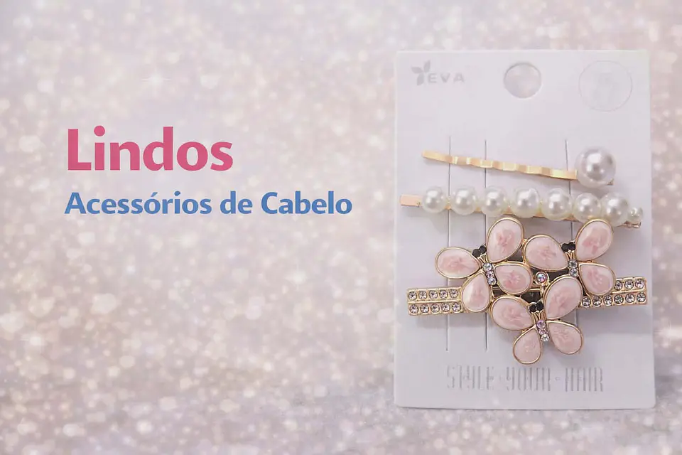 Acessórios de Cabelo com Pérolas  2