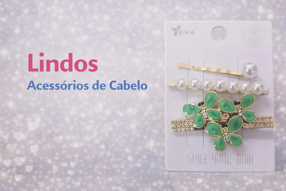 Acessórios de Cabelo com Pérolas  3