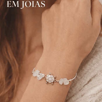 ✨ Pulseira Elegante com Pedra Natural – 4 Modelos ✨