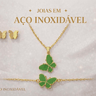 Conjunto Borboleta – Elegância em Cada Detalhe ✨