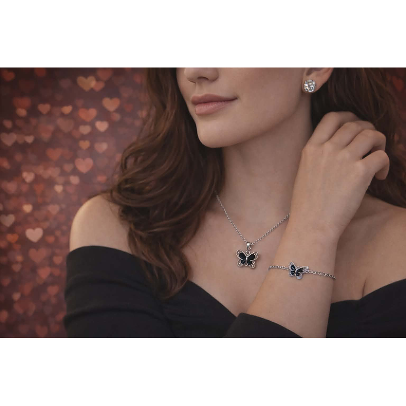 Conjunto Borboleta – Elegância em Cada Detalhe ✨