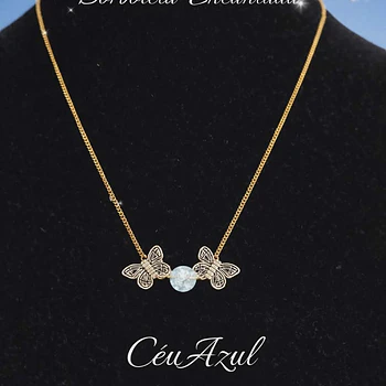 Borboleta Encantada – Céu Azul