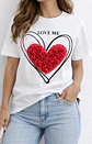 T-SHIRT love me tam.unico veste ate XL - Thumbnail 3