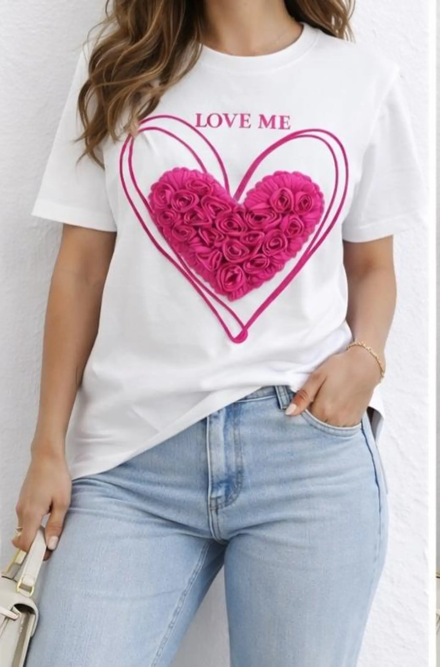 T-SHIRT love me tam.unico veste ate XL 5