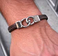 Pulseiras Masculinas em Couro – Estilo Moderno - Thumbnail 5