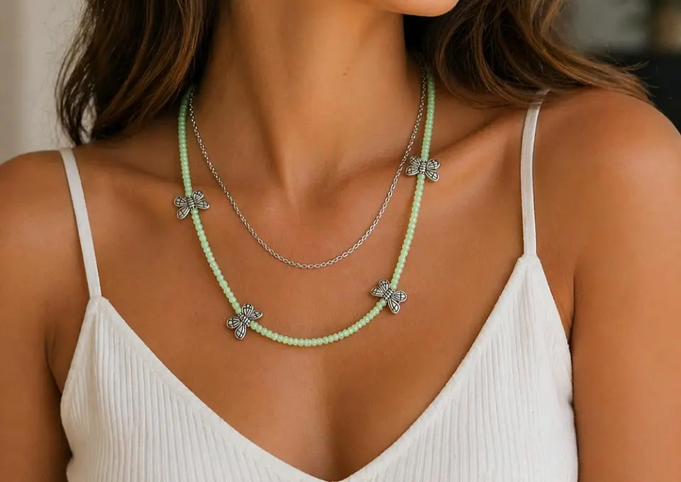 colar borboleta encantada 6