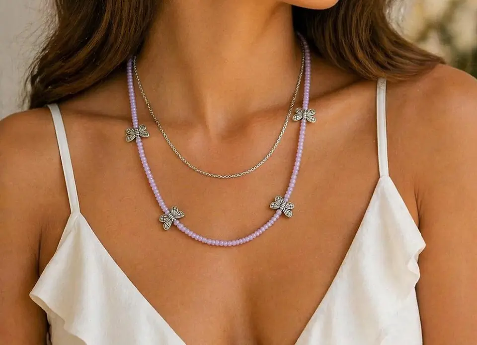 colar borboleta encantada 8