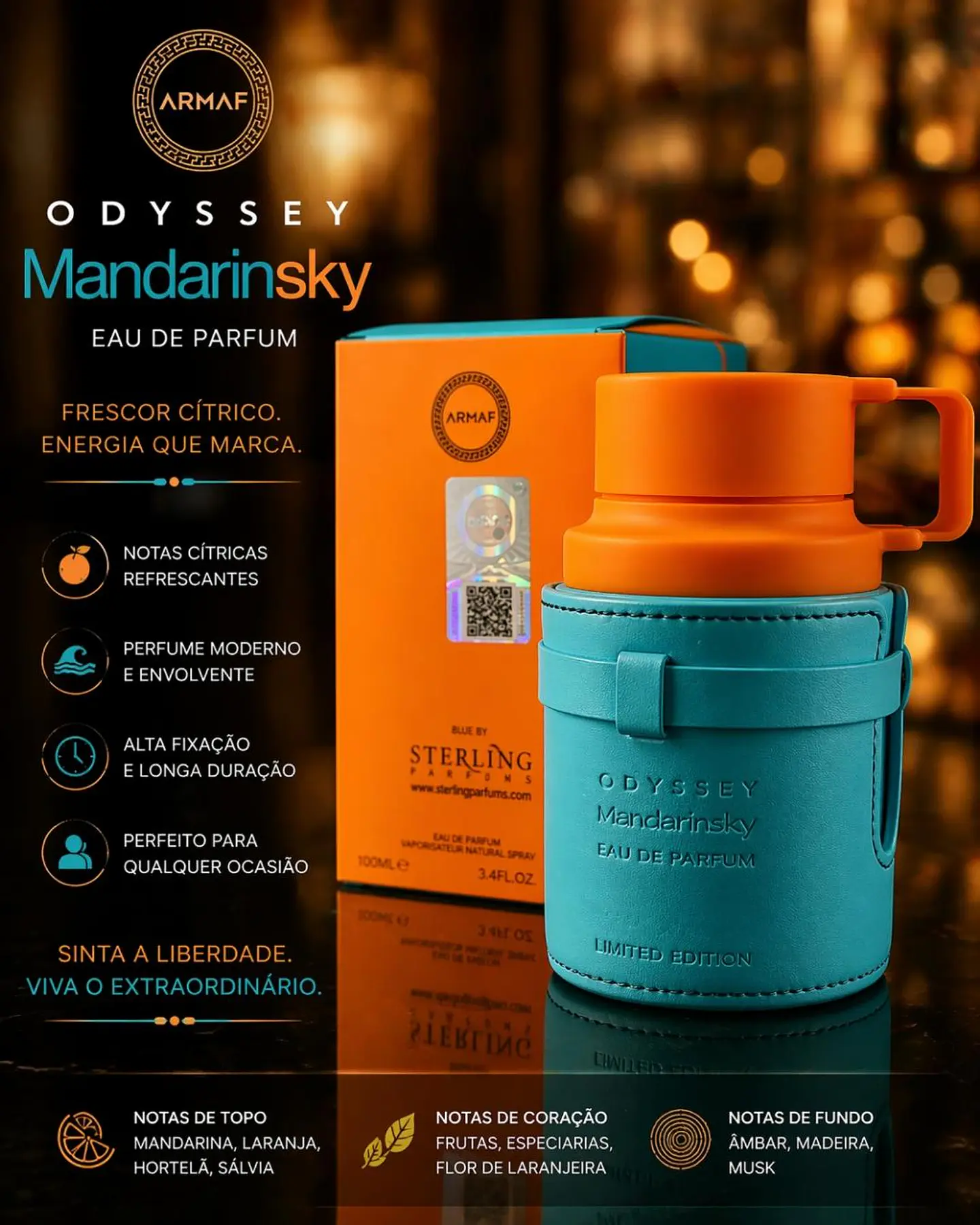 ODYSSEY Mandarinsky Eau de Parfum – Edição Limitada 1