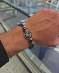 Pulseira Masculina Elegance Zodiac em Couro - Thumbnail 3