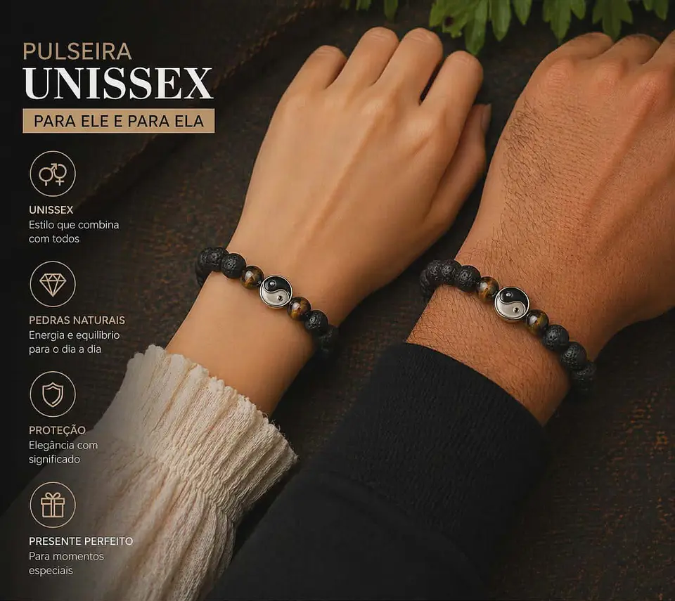 Pulseira Yin Yang Equilíbrio 1