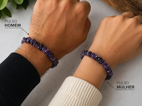 Pulseira Energética em Ametista – Proteção & Espiritualidade