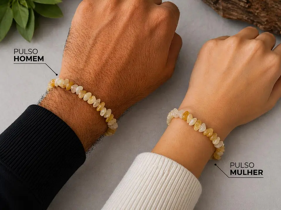 Pulseira de Citrino – Prosperidade & Energia 1
