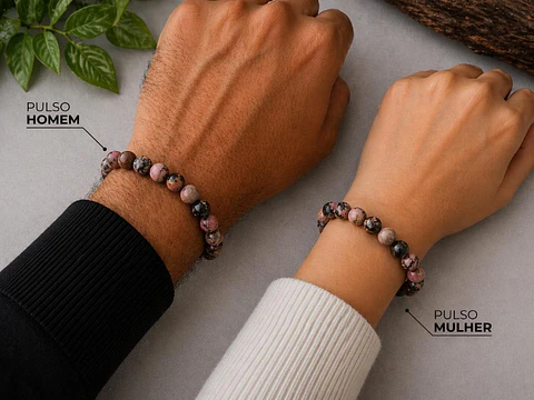 Pulseira Rodonita – Amor & Cura Interior