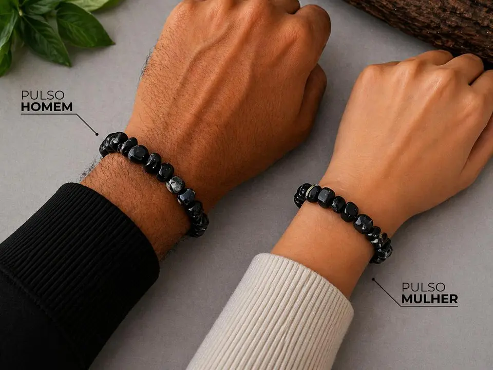 Pulseira de Ônix – Proteção e Força Interior 1