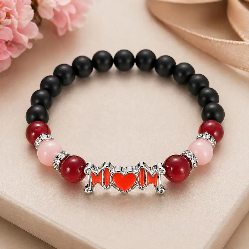 💜 Pulseira “MOM” – Amor de Mãe 3