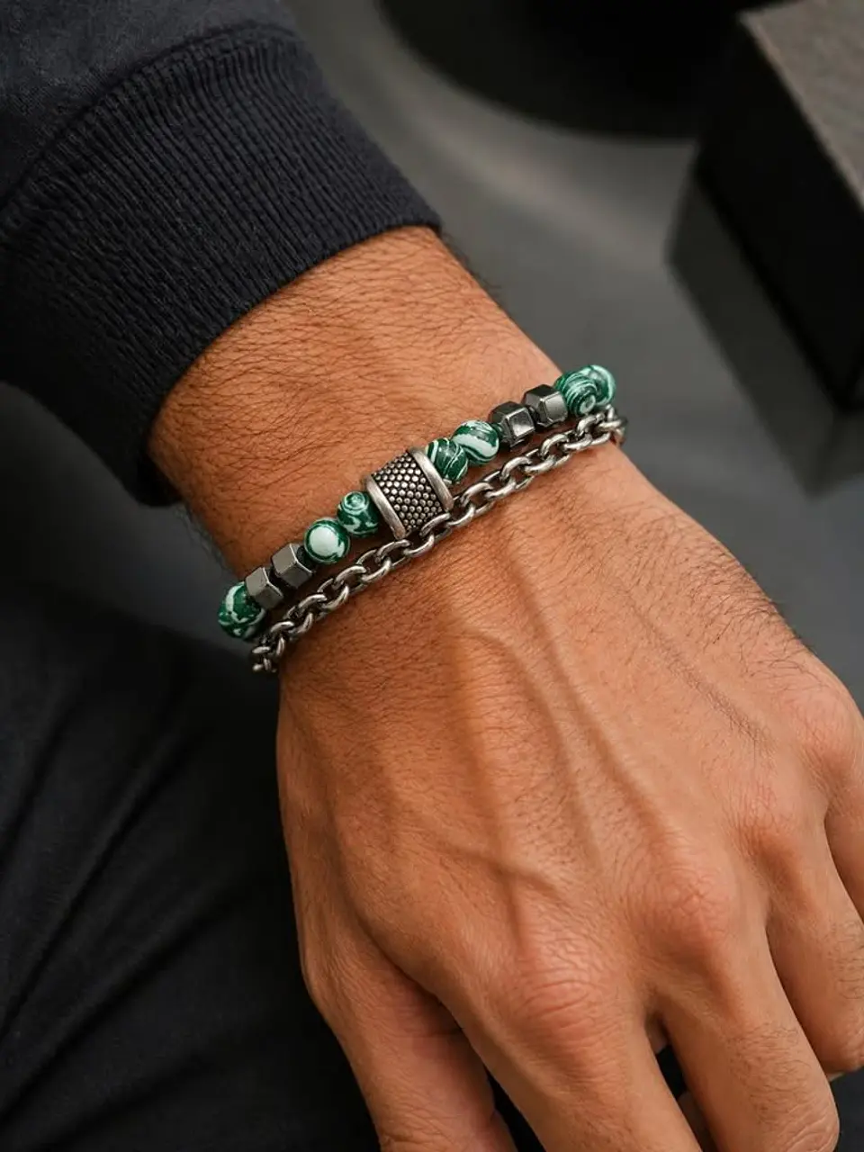 Pulseira Malakita – Força e Proteção 1