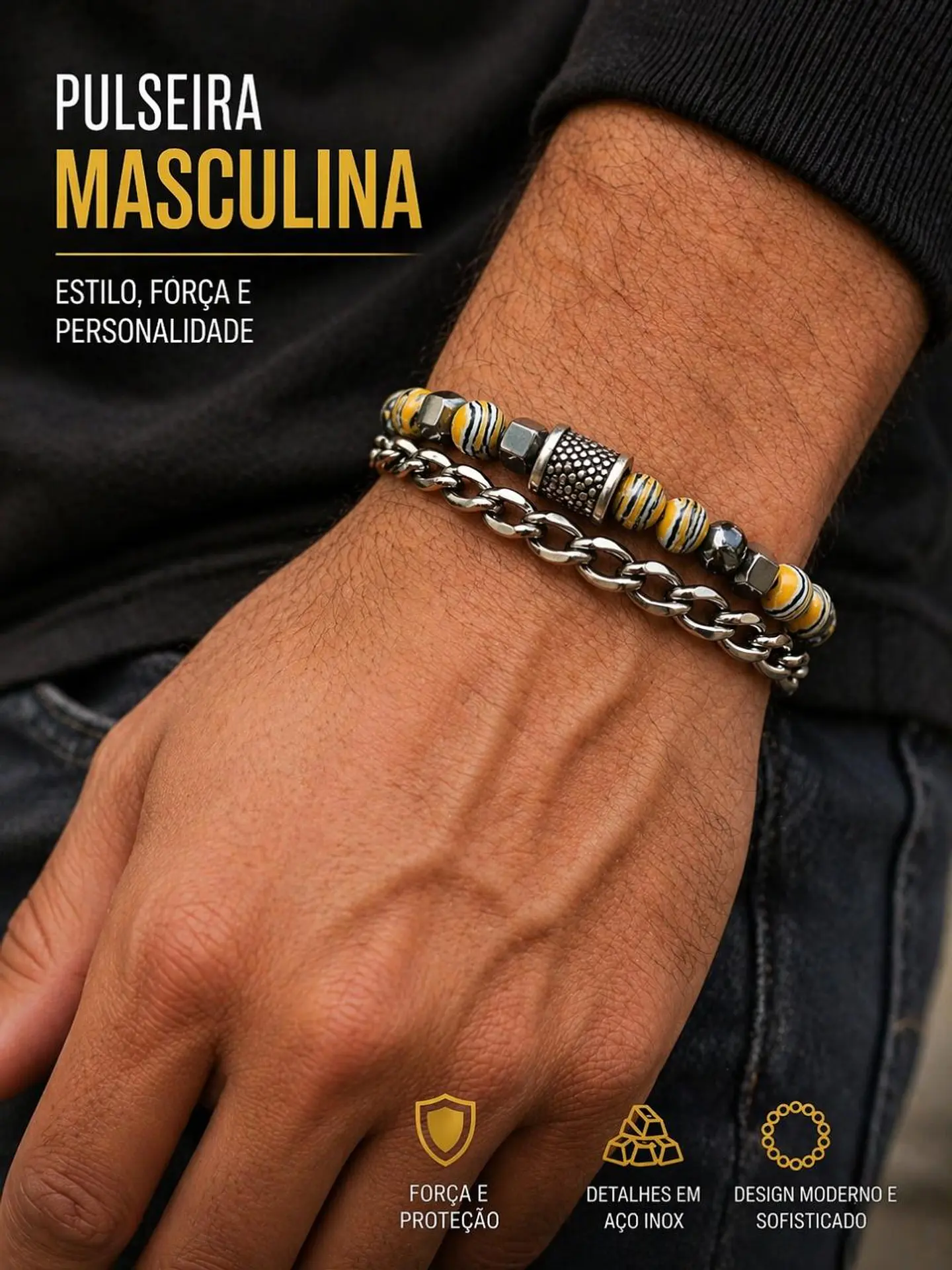 📿 Pulseira Energia Solar 1