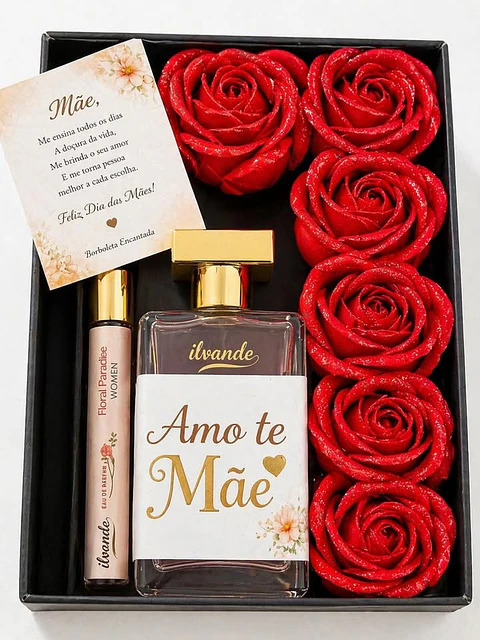 💝 Kit Presente Dia das Mães – Amo te Mãe 💝