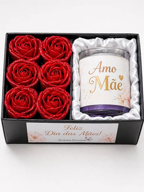💝 Kit Presente Dia das Mães – Amo te Mãe 💝