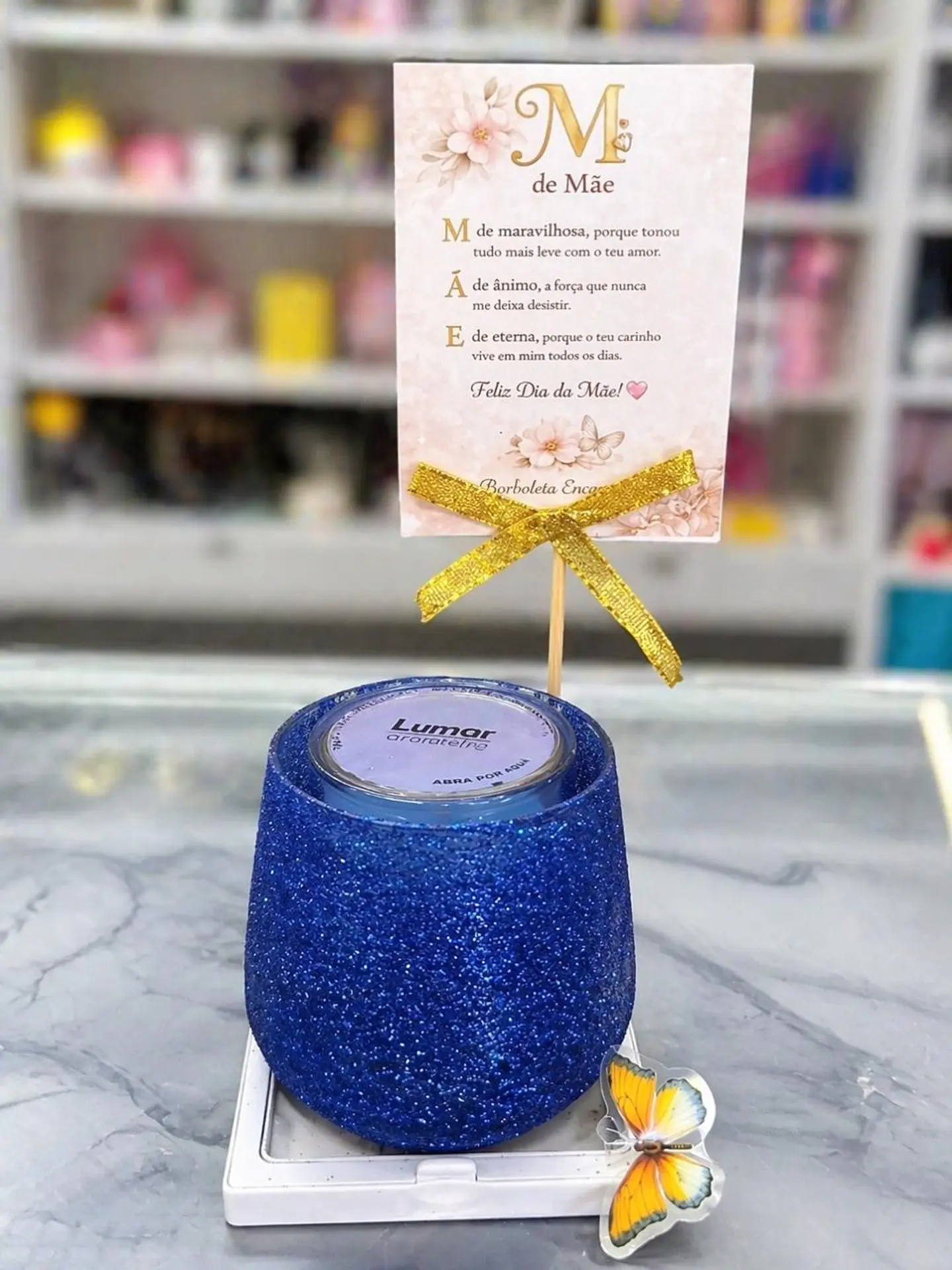 💝 Vela Perfumada Decorativa – Presente para Mãe 💝 2