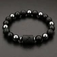 pulseira signo turmalina e hematite unissex - Thumbnail 3