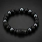 pulseira signo turmalina e hematite unissex - Thumbnail 5