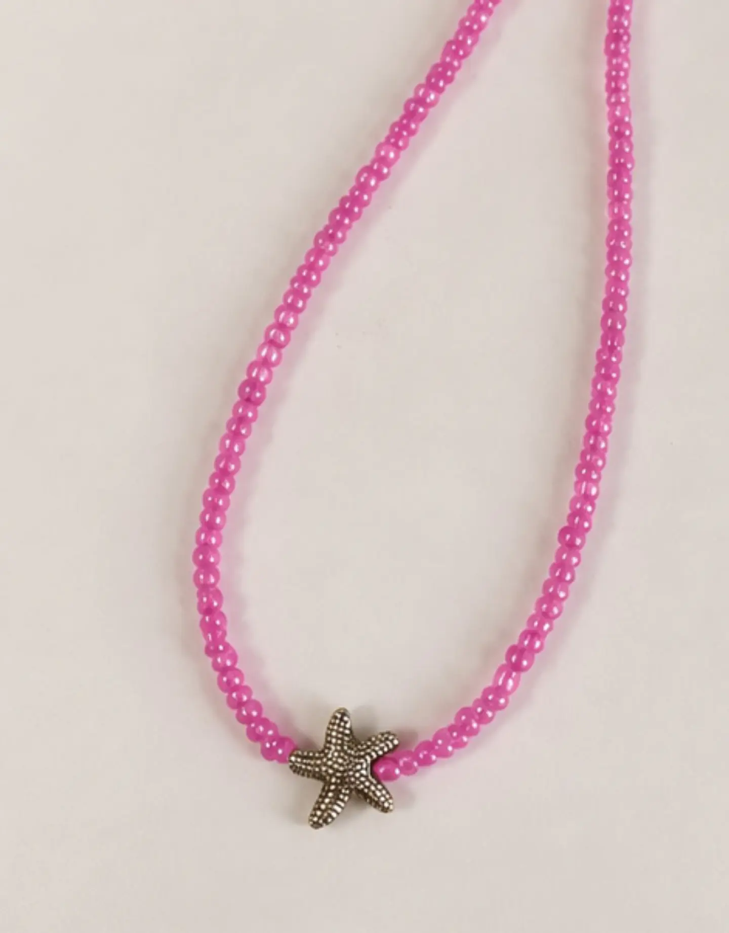 Colar missangas e estrela do mar  1