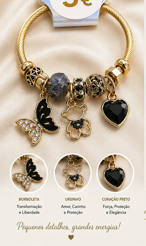Pulseira do ursinho 