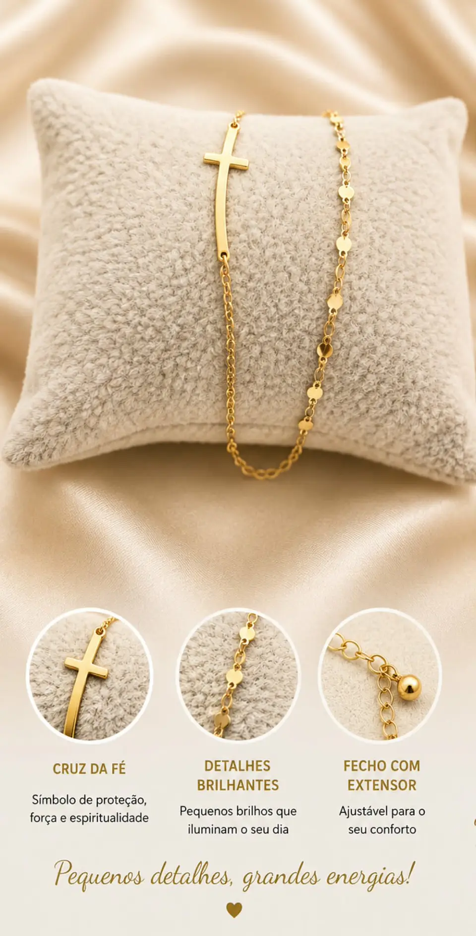 Pulseira fe e proteção  1