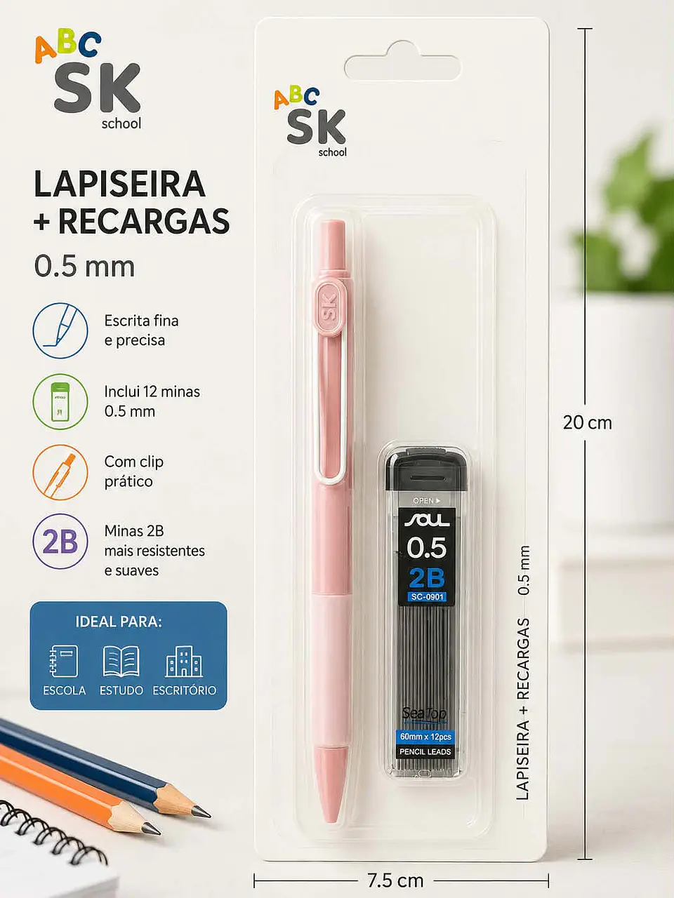 Lapiseira+ recarga 1