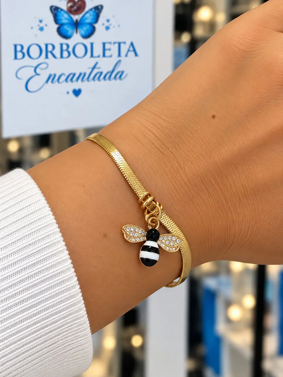 ✨ Pulseira Abelha Encantada 🐝✨ 1