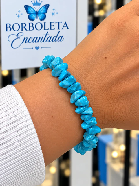 🩵 Pulseira de Turquesa 🩵