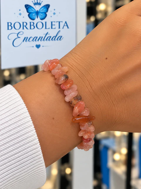 ❤️ Pulseira de Jaspe Vermelho ❤️