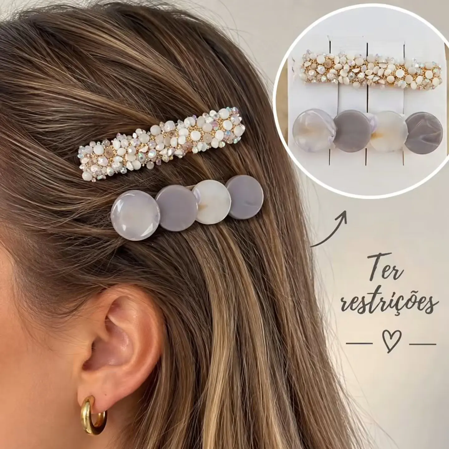 Ganchos de cabelo 6