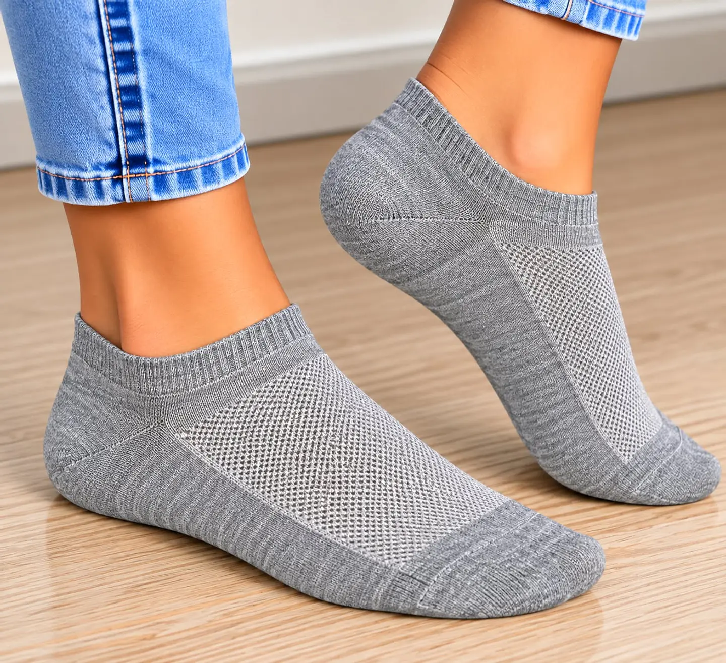 🧦 Meias Invisíveis Unissexo 1