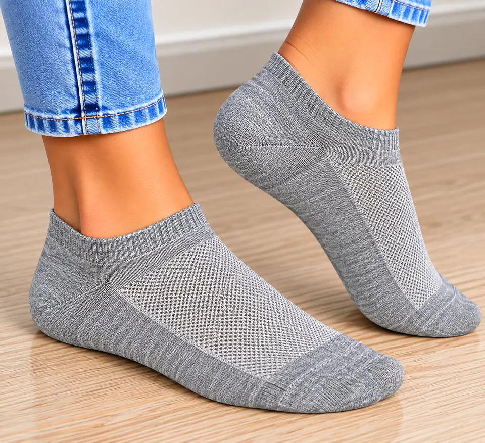 🧦 Meias Invisíveis Unissexo 1