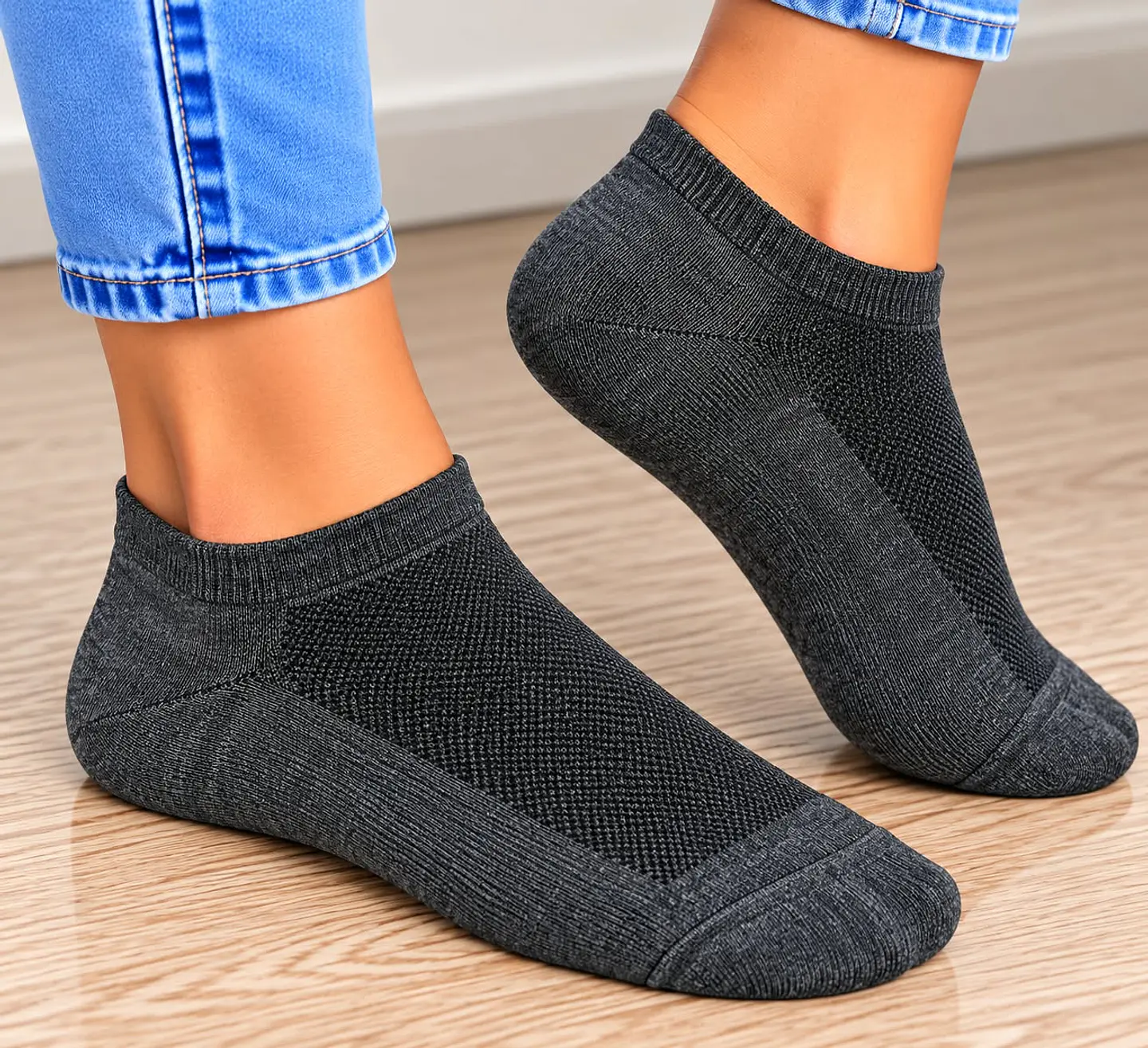 🧦 Meias Invisíveis Unissexo 3