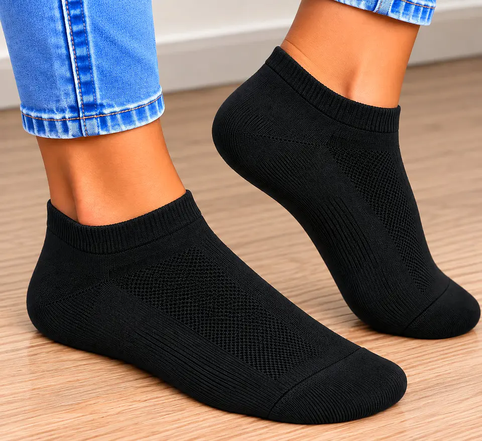 🧦 Meias Invisíveis Unissexo 4